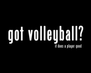 Volleyball Quotes For Shirts Got volleyball?