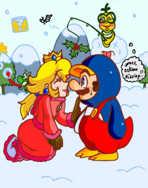 Mario Peach Kiss Zefrenchm...