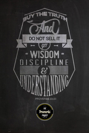 The Proverbs Project | Thoughtful & Wisdom Typography Quotes