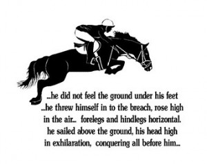 Horse Jumping Quotes And Sayings