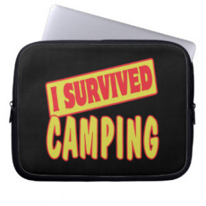Survived Camping Camping Quote