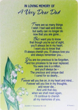 ... dad in heaven personalized dad poem birthday fathers day for those in