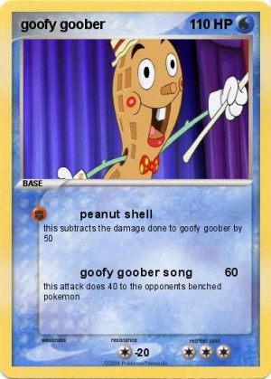 ... peanut shell this the goofy goober peanut by sbfan goofy goober peanut