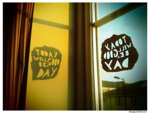 Today Will Be a Good Day by Christopher Jobson on November 8, 2010