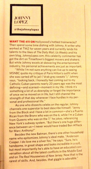 That time Frontiers Magazine included me in their list of Most ...