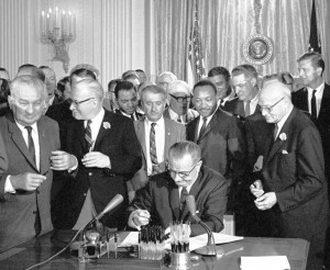 Lyndon Johnson Civil Rights Act of 1964