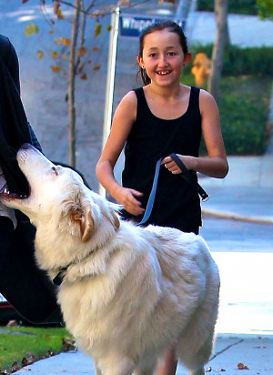Noah Cyrus Dog Walking
