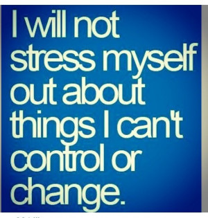 Don't stress