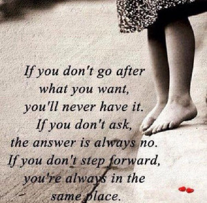 Step forward