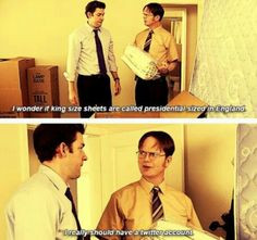 Haha YES Dwight Schrute, you should. The Office #LOL More