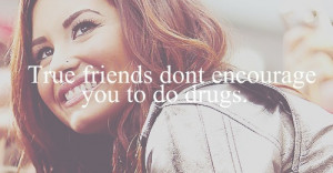 Demi Lovato Quote (About drugs, friends, friendship, frienship, Miley ...