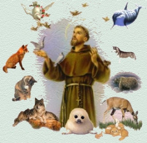 In honor of St. Francis of Assisi, the patron saint of animals, there ...