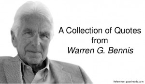 Collection of Quotes from Warren G. Bennis