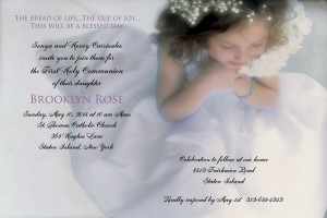 Tags: First Holy CommunionFirst Communion Invitations , First ...