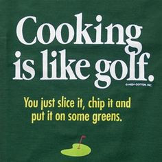 Can't deep fry golf, though. More