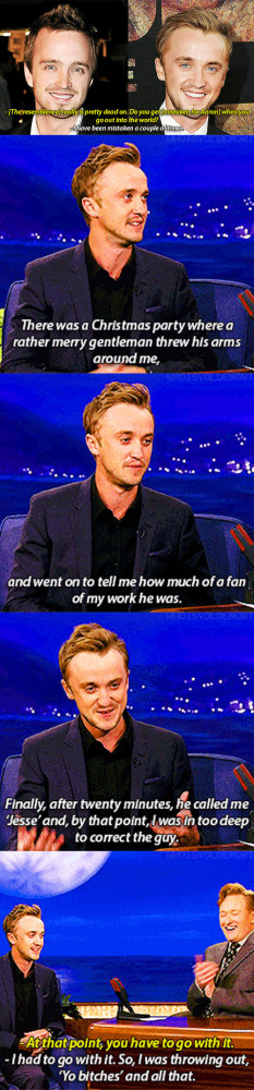 Aaron Paul vs. Tom Felton