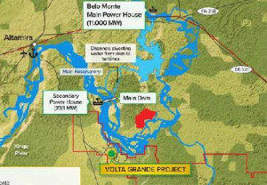 that plans on exploring for gold in the vicinity of the Belo Monte ...