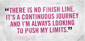 There is No Finish Line