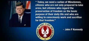 What John F. Kennedy said about America needing to be “A Nation of ...