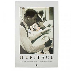 Disney World Poster - Quotations Series - Heritage - 16 X 20