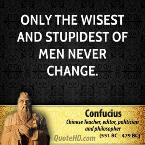 Confucius Men Quotes