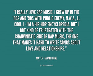 Rap Quotes About Love...