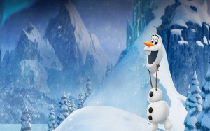 Olaf and Sven Olaf Wallpaper