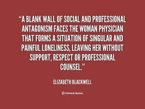 Elizabeth Blackwell Famous Quotes