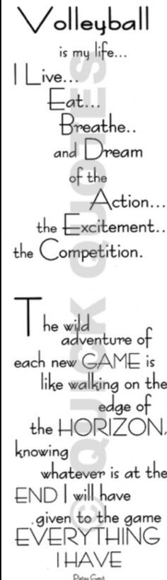 volleyball quotes volleyball quotes for girls volleyball quotes for ...