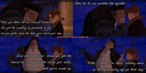 Treasure Planet quote. Probably my favorite quote of the whole movie