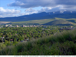 Kalispell is so close to Canada and home to Glacier