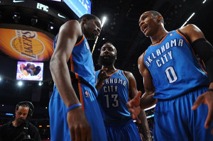 Kevin Durant, Russell Westbrook and James Harden: The Oklahoma City ...