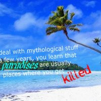 the battle of the labyrinth photo: percy jackson quote beaches.jpg
