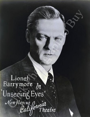 Which person are you saying is Lionel Barrymore in the 1922 photo ...