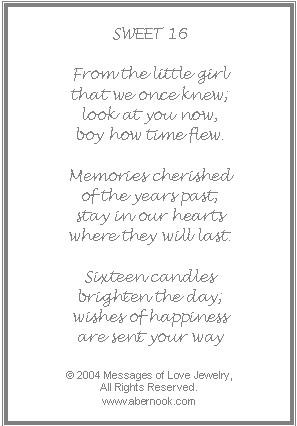 Sweet Sixteen Quotes For Daughter