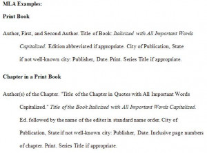Mla Citation Page Alphabetical Order