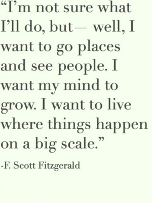 scott fitzgerald The more i see his quotes, the more i like this ...