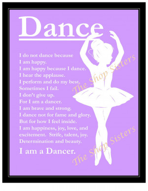 Dance Ballet Quotes Inspirational