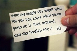 Watch Me!