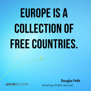 Europe is a collection of free countries.