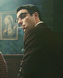 ... zachary quinto *ahs bloody face oliver thredson dr. oliver thredson