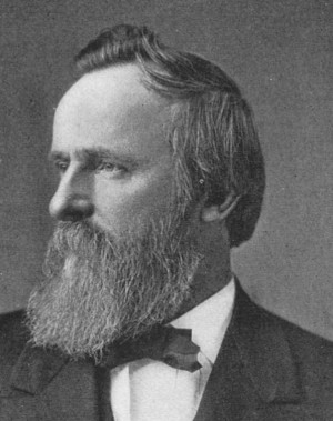 Rutherford B. Hayes looked like Dennis Hopper with a big ass beard.