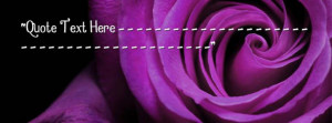 Purple Rose Facebook Name Cover Quotes Name Covers