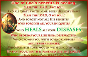 One of God’s Benefits is Healing... Dodie Osteen's Healing ...