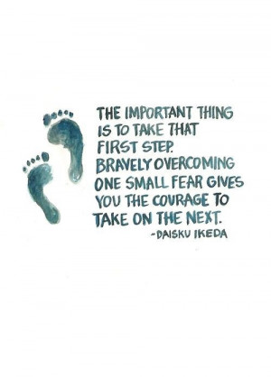 Just Take the First Step!!