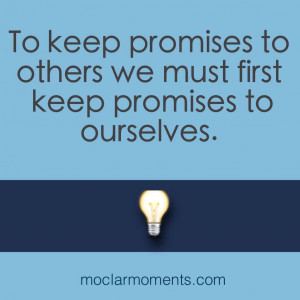 keeping promise quotes