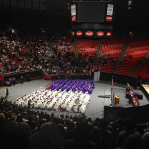 My nephew graduated from Tooele High School tonight.