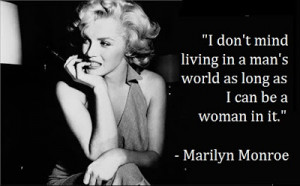 Marilyn Monroe Quotes About Women International women's day 2012