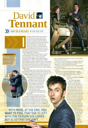 Doctor Who Journey's End | Source: Doctor Who Magazine #398