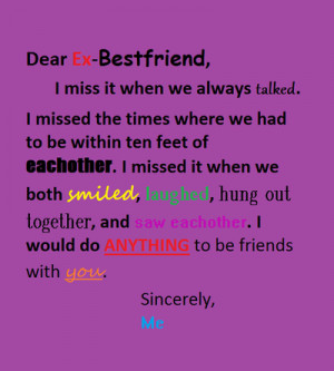 Dear Best Friend Tumblr...